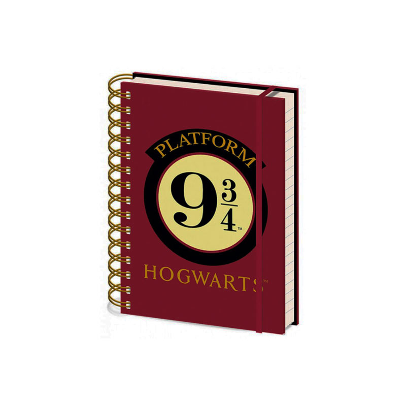 Cuaderno Hogwarts Andén 9 3/4
