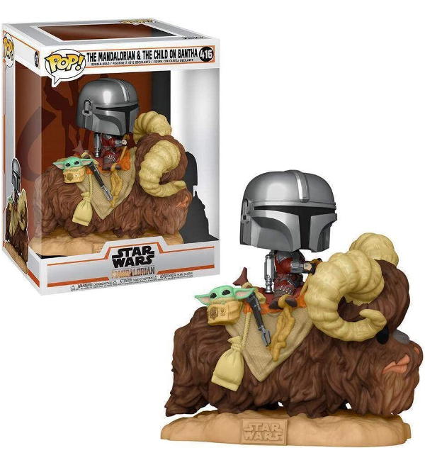 Funko Pop! Deluxe The Mandalorian & The Child On Bantha