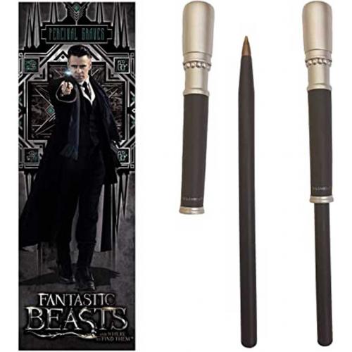 Boli-Varita Y Marcapáginas Percival Graves Animales Fantásticos