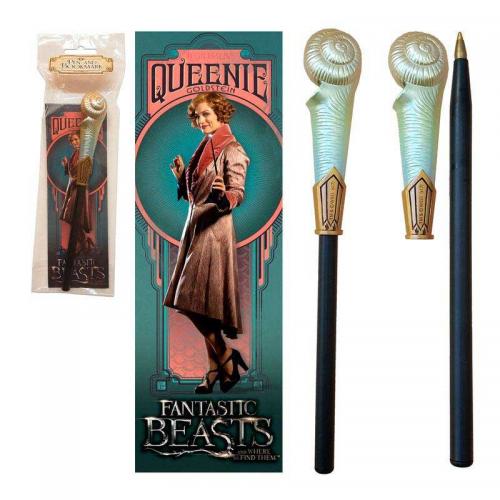 Boli-Varita Y Marcapáginas Queenie Animales Fantásticos