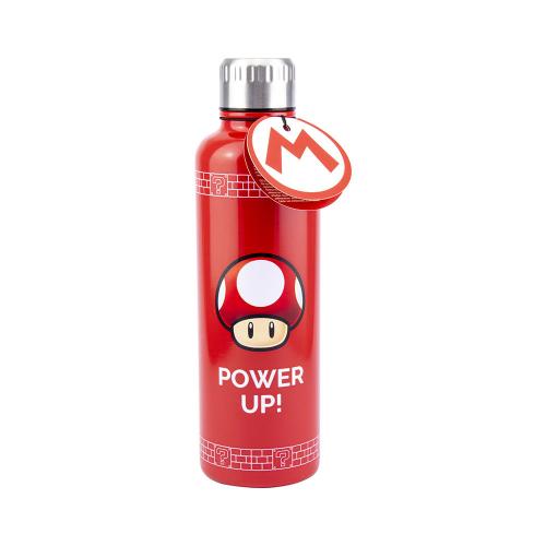 Botella Metálica Super Mario Power Up 600ml
