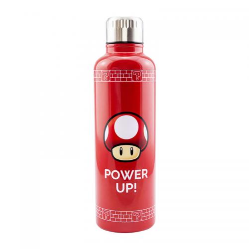 Botella Metálica Super Mario Power Up 600ml