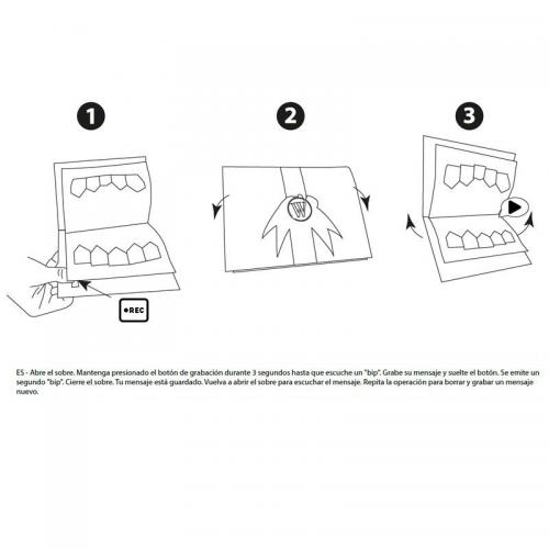 Carta Habladora Electrónica Harry Potter