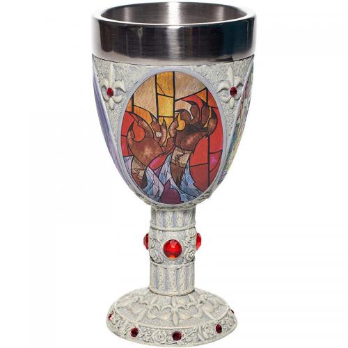 Copa Cáliz decorativo La Bella y la Bestia Escenas