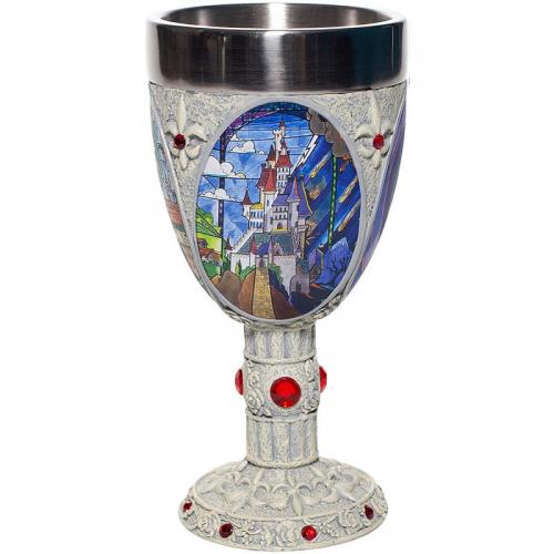 Copa Cáliz decorativo La Bella y la Bestia Escenas