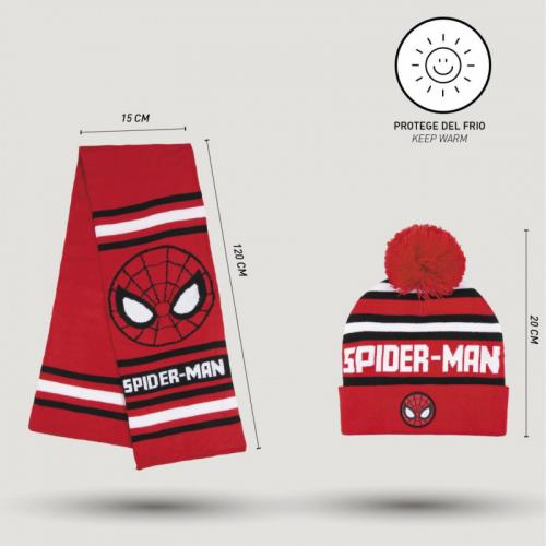 Conjunto Infantil 3 Piezas Spiderman Marvel