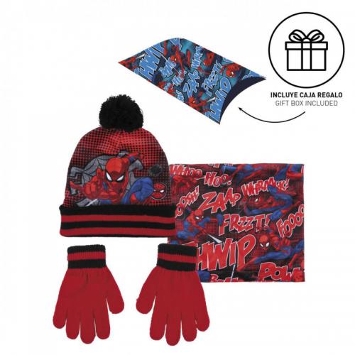 Conjunto Infantil 3 Piezas+Caja Spiderman Marvel