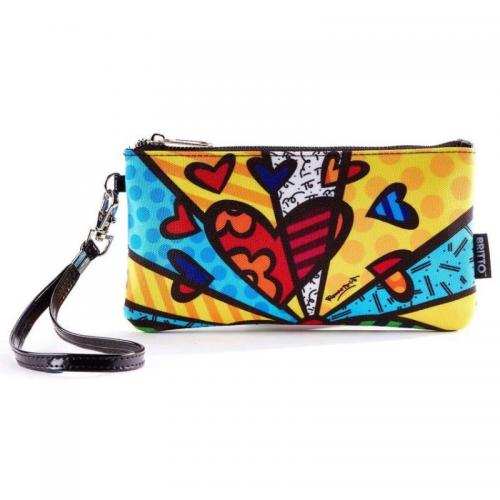 Cartera Neceser Romero Britto Corazones