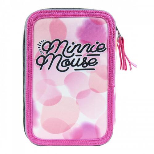 Estuche Triple Lentejuelas Minnie Disney