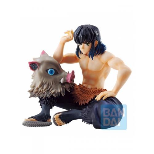 Figuras Demon Slayer Inosuke Hashibira Ichibansho 10cm Bandai