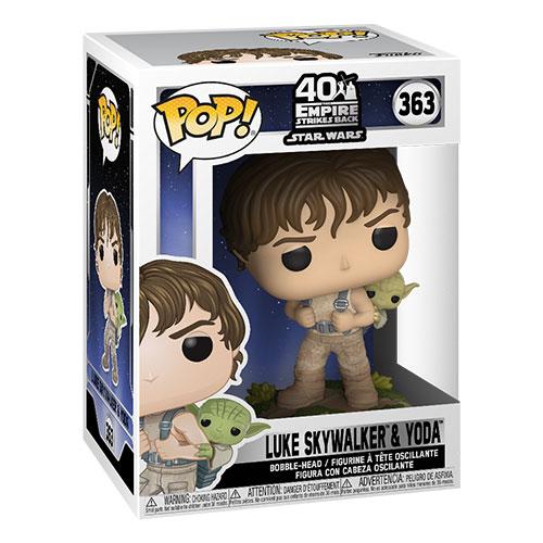 Funko Pop! Luke Skywalker y Yoda Star Wars