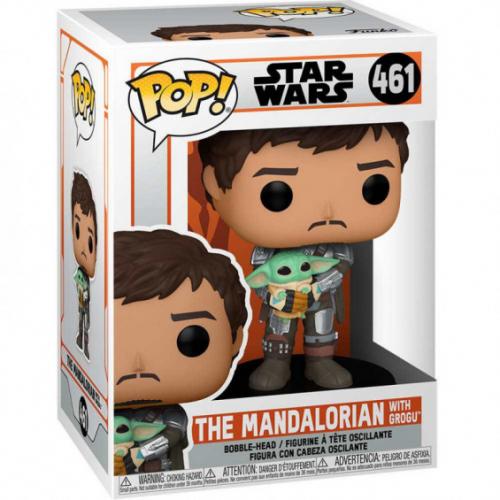 Funko Pop! Mando Baby Yoda The Mandalorian