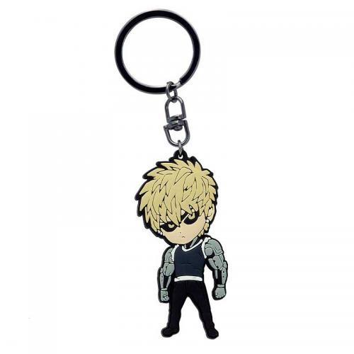 Llavero One Punch Genos de Goma