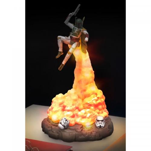 Lámpara Diorama The Mandalorian Boba Fett