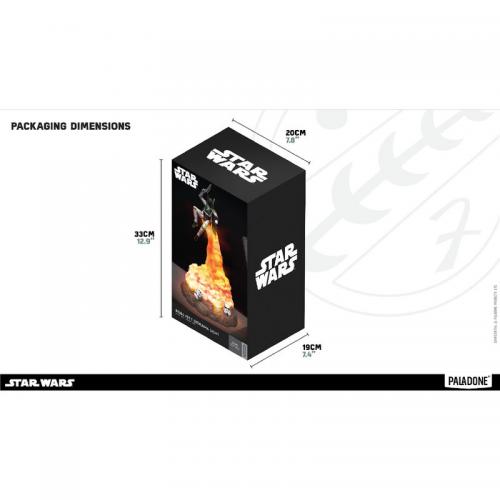 Lámpara Diorama The Mandalorian Boba Fett