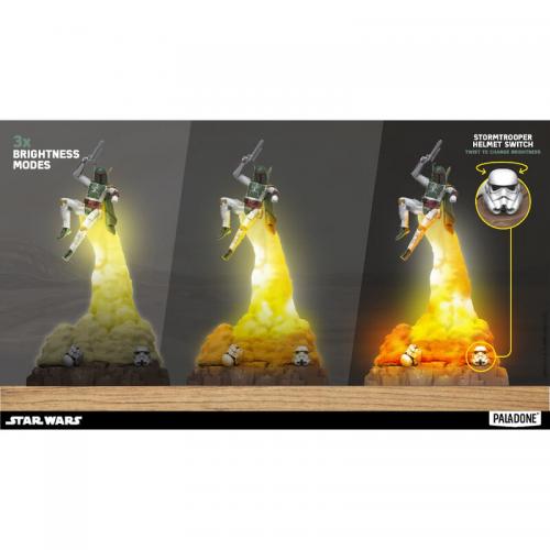 Lámpara Diorama The Mandalorian Boba Fett