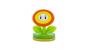 Mini Lámpara Super Mario Fire Flower