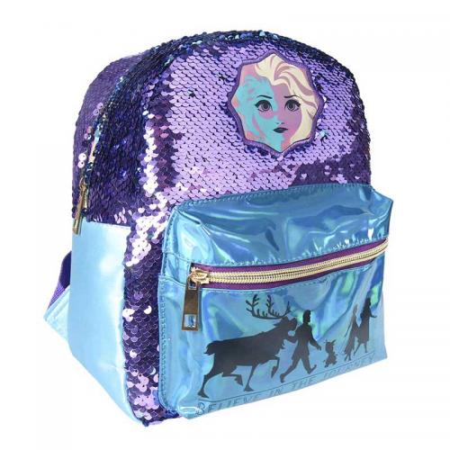 Mochila Infantil Frozen II Lentejuelas Disney