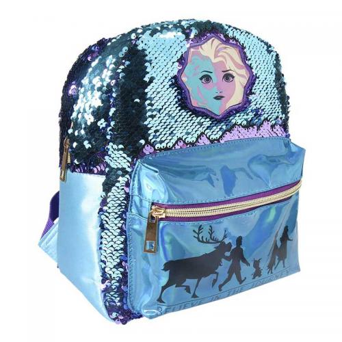 Mochila Infantil Frozen II Lentejuelas Disney