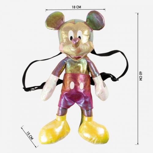 Mochila Infantil Peluche Multicolor Mickey Disney