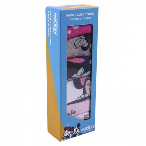 Pack Calcetines Infantil Minnie Disney Gris