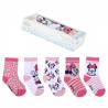 Pack Infantil Calcetines Minnie Disney Rosa