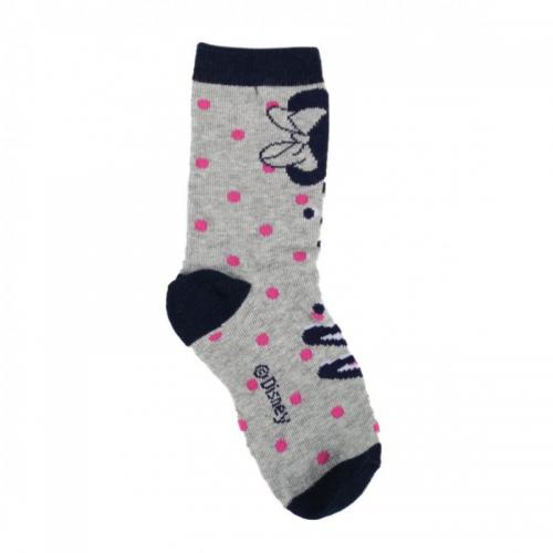 Pack Calcetines Infantil Minnie Disney Gris