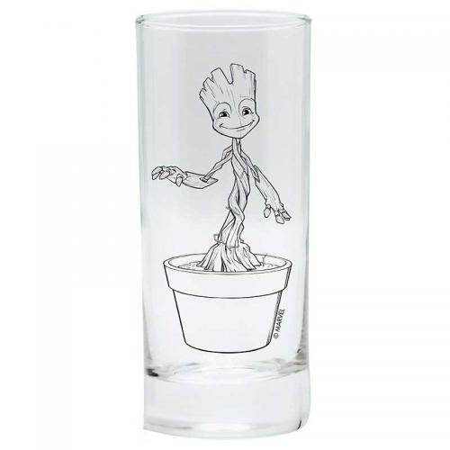 Pack Regalo Groot Marvel Vasito + Llavero + Taza Café