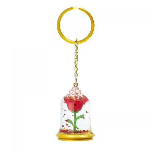 Pack Premium La Bella y la Bestia Taza 3D + Pin + Llavero