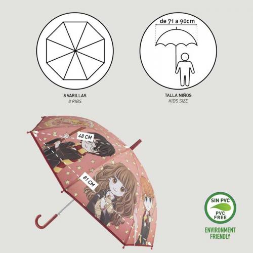 Paraguas Infantil Automático Harry Potter