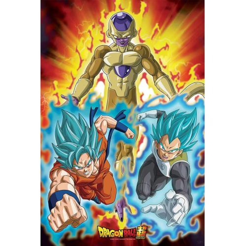 Póster Dragon Ball Super Golden freezer