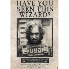 Póster Harry Poter Se busca a Sirius Black