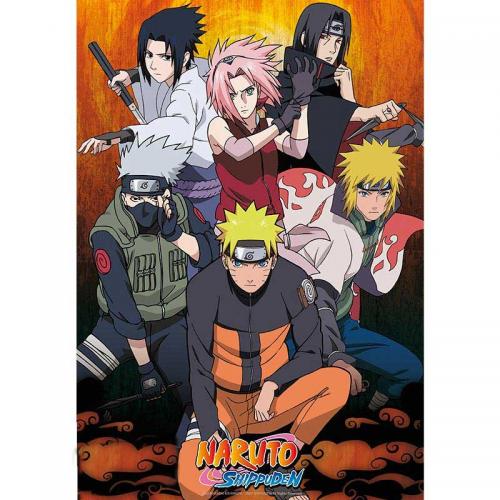 Póster Naruto Grupo 3