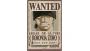 Póster One Piece Wanted Zoro New