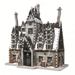 Puzzle 3D Harry Potter Hogsmeade Las Tres Escobas 395 piezas