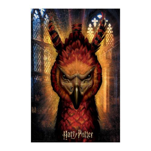Puzzle Lenticular 3D Harry Potter Fawkes 300 Piezas
