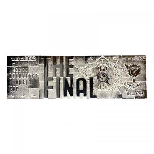 Réplica Harry Potter Ticket Copa del Mundo Quidditch Ed. Limita