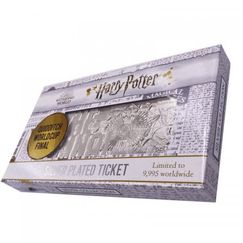 Réplica Harry Potter Ticket Copa del Mundo Quidditch Ed. Limita