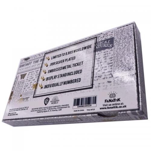 Réplica Harry Potter Ticket Copa del Mundo Quidditch Ed. Limita