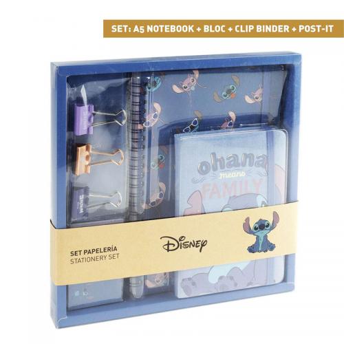 Set Papelería Lilo y Stitch Disney