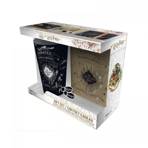 Set Regalo Harry Potter Vaso+Libreta+Pin
