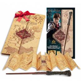 Set Varita & Mapa del Merodeador Harry Potter