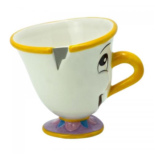 Taza 3D La Bella y La Bestia Chip 250ml