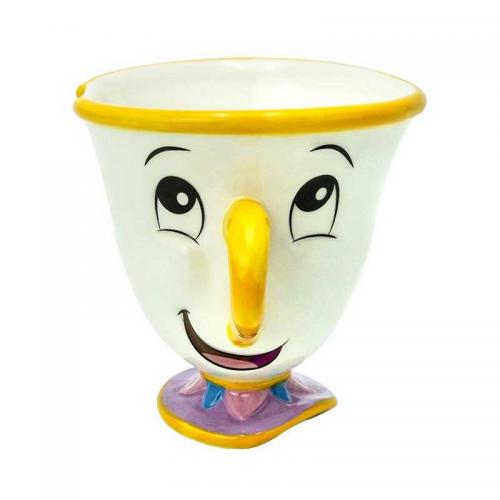 Taza 3D La Bella y La Bestia Chip 250ml