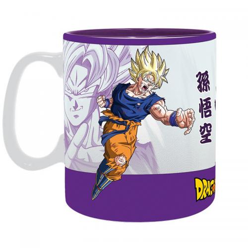 Taza Dragon Ball Goku vs Freezer Blanca