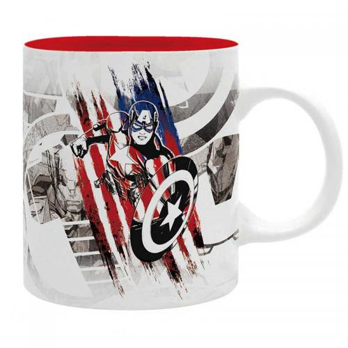 Taza El Capitán América Marvel