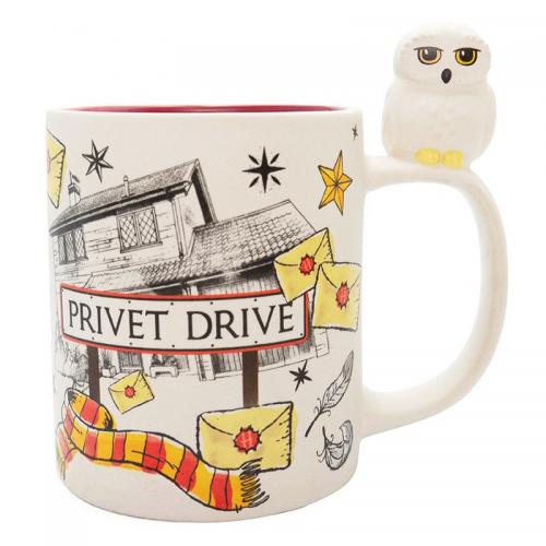 Taza Grande 3D Hedwig Harry Potter