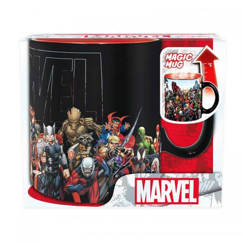Taza Grande Térmica Marvel Héroes