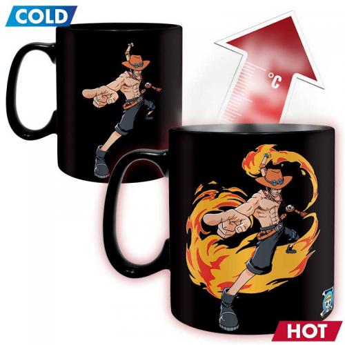 Taza Térmica One Piece Luffy & Ace King Size