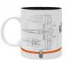 Taza Star Wars Naves Espaciales SW9